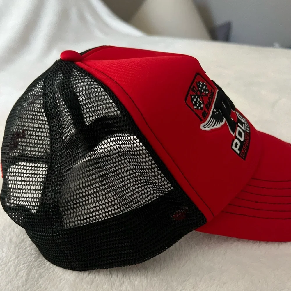 Polo by Ralph Lauren Red Racing Cap
